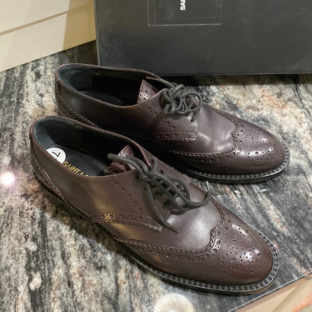 Saint Laurent Brogue 20 Oxford size 37.5/7.5